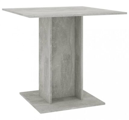 Jedálenský stôl 80×80 cm Dekorhome Betón