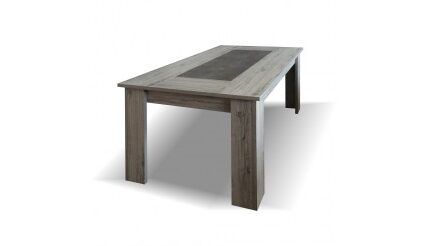 Jedálenský stôl Glen – 160x76x90 cm (figaro, betón)