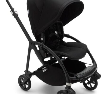 BUGABOO Bee6 športový kočík complete Black/Black-Black