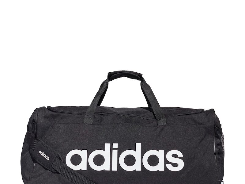 ADIDAS PERFORMANCE Športová taška  biela / čierna