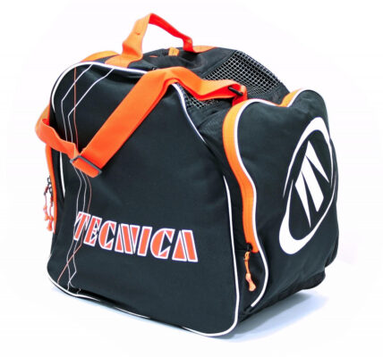 Tecnica Skiboot Bag Premium – čierna / oranžová 2020/2021