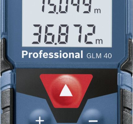 Laserový diaľkomer Bosch Professional GLM 40 0 601 072 900, max. rozsah 40 m