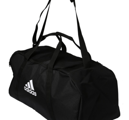 ADIDAS PERFORMANCE Športová taška  čierna / biela