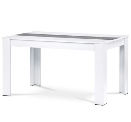 Sconto Jedálenský stôl IGOR biela/betón