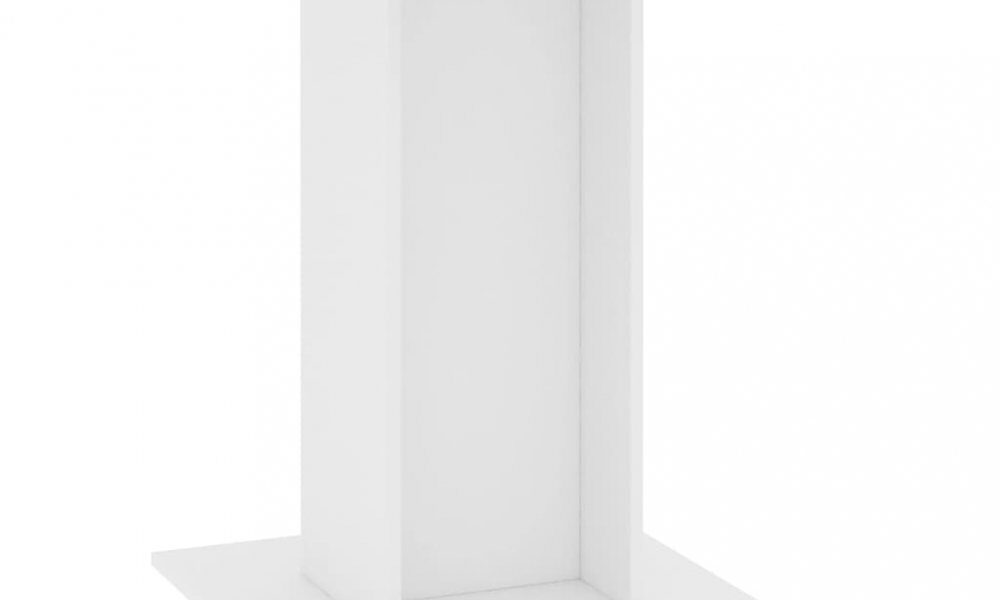 Jedálenský stôl 80×80 cm Dekorhome Biela