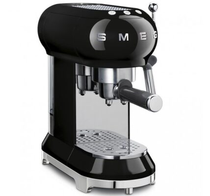 50’s Retro Style pákový kávovar na Espresso / Cappucino 15 barov 2 cup čierny – SMEG