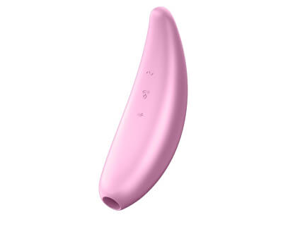 Satisfyer Vibrátor na stimuláciu klitorisu Curvy 3+ Pink