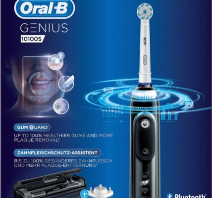 Rotačné / oscilačné / pulzná elektrická kefka na zuby Oral-B 10100S black, čierna