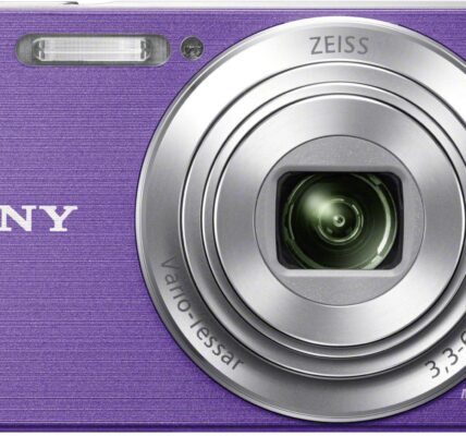 Digitálny fotoaparát Sony Cyber-Shot DSC-W830V, 20.1 Megapixel, Zoom (optický): 8 x, fialová