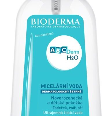 BIODERMA ABCDerm H2O 1 l – reverzná pumpa
