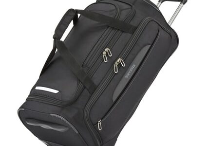 Travelite Cestovní taška na kolečkách CrossLITE Black 82 l