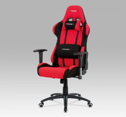 Kancelárska stolička KA-F01 Autronic Červená