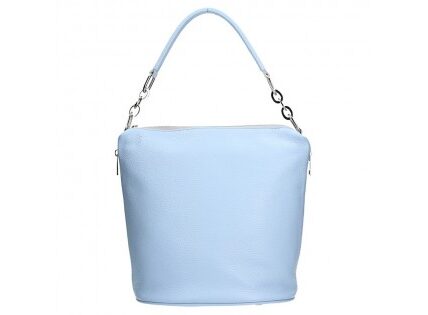 Dámska kožená kabelka Facebag Talma – modrá