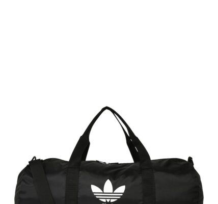 ADIDAS ORIGINALS Cestovná taška  čierna / biela