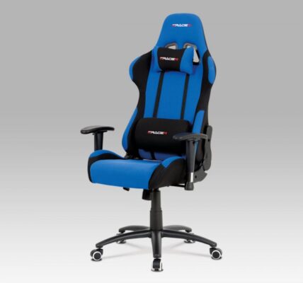 Kancelárska stolička KA-F01 Autronic Modrá