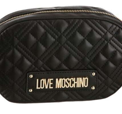 Love Moschino Taška cez rameno  čierna