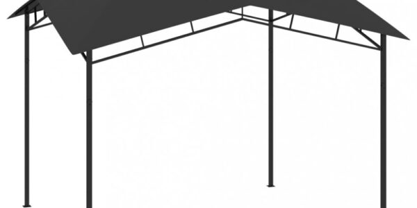 Záhradný altán 3 x 3 m Dekorhome Antracit
