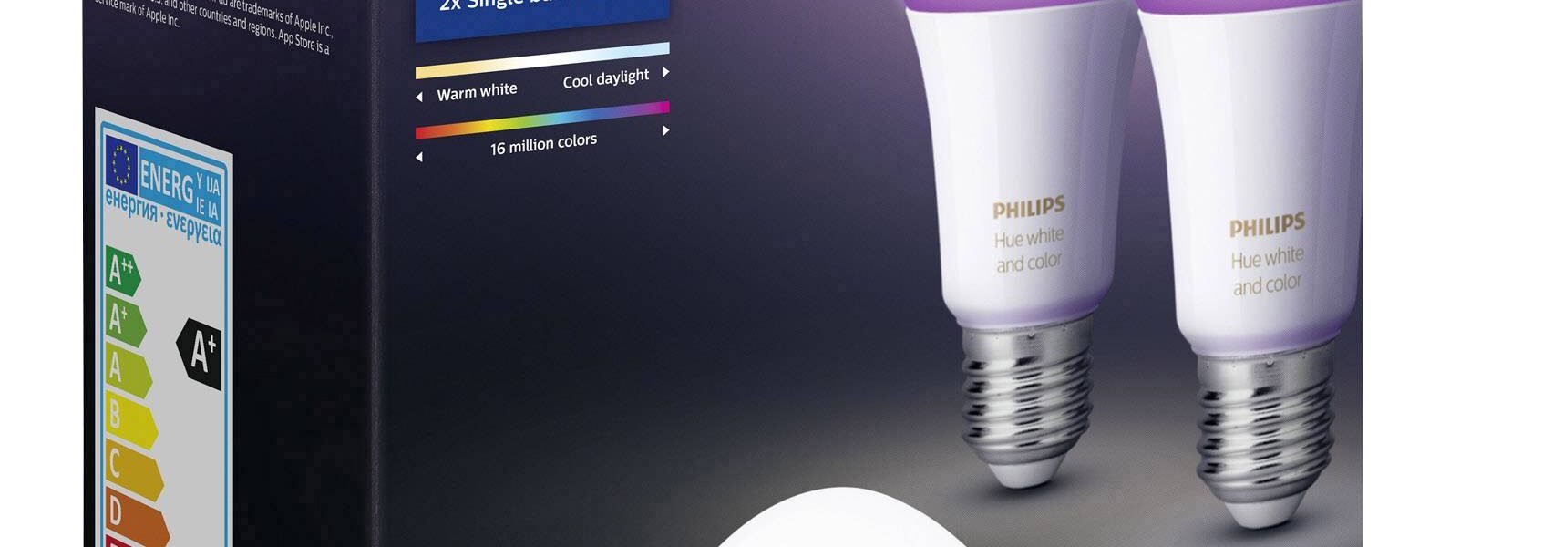 LED žiarovka Philips Lighting Hue White and Color Ambiance, E27, 9 W
