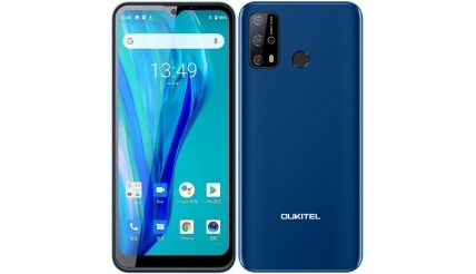 Mobilný telefón Oukitel C23 PRO 4GB/64GB, modrý