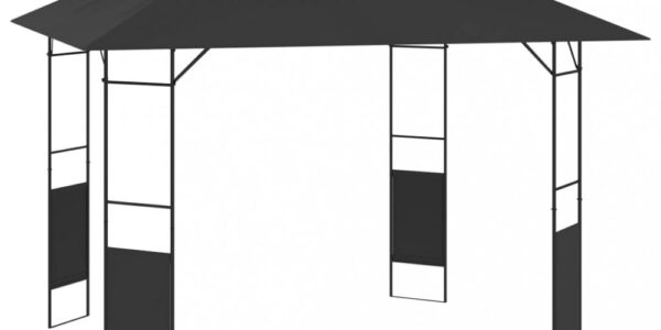 Záhradný altán 3 x 3 m Dekorhome Antracit