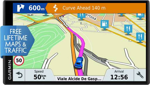 Navigácia Garmin DriveSmart 61 LMT-D EU;17.7 cm 6.95 palca, pro Evropu