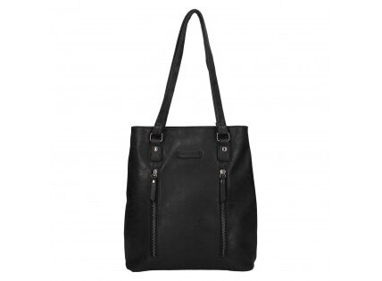 Elegantná dámska batôžky-kabelka Enrico Benetti Merta – čierna