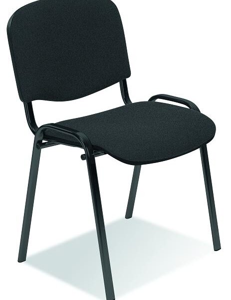 Konferenčná stolička ISO tmavo šedá Halmar