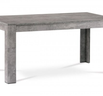 Jedálenský stôl 160×90 DT-P160 dyha Autronic Betón