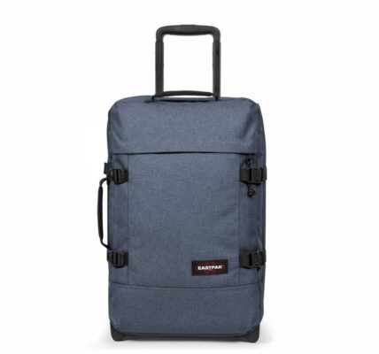 EASTPAK Cestovní taška Tranverz S Crafty Jeans 42 l