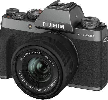 Digitálny fotoaparát Fujifilm X-T200 + XC15, 24.2 Megapixel, Dark silver