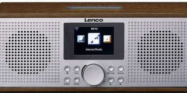 N/A Lenco DIR-170, AUX, Bluetooth, USB, internetové rádio, vlašský orech