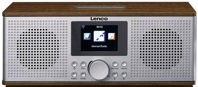 N/A Lenco DIR-170, AUX, Bluetooth, USB, internetové rádio, vlašský orech