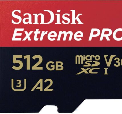 Pamäťová karta micro SDXC, 512 GB, SanDisk Extreme Pro™, Class 10, UHS-I, UHS-Class 3, v30 Video Speed Class, výkonnostný štandard A2