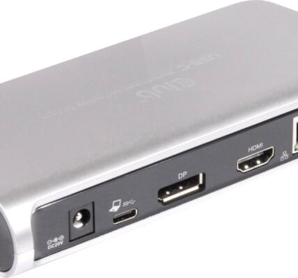 USB adaptér club3D CSV-1560, hliník (kartáčovaný)