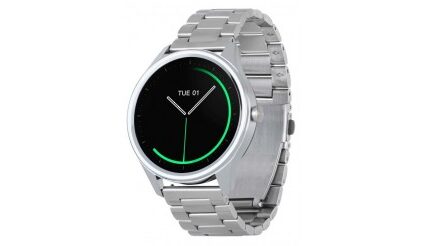 Smart hodinky ARMODD Silentwatch 3, strieborné