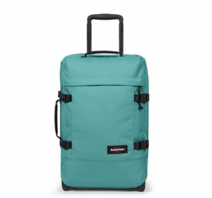 EASTPAK Cestovní taška Tranverz S River Blue 42 l