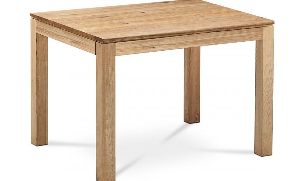Jedálenský stôl DS-D120 OAK 120×80 cm masívny dub Autronic