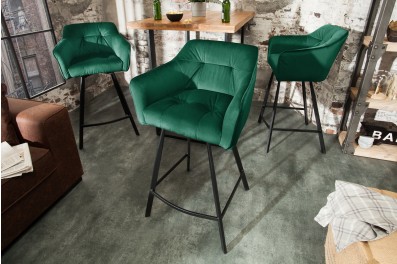 Bighome – Barová stolička LAFT – zelená