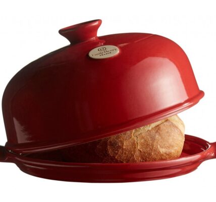 Forma na pečenie chleba guľatá, granátová – Emile Henry