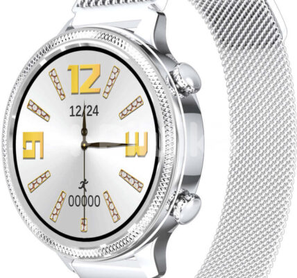 Smart hodinky CARNEO Gear+ Deluxe strieborné 1ks