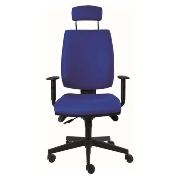 Sconto Kancelárska stolička CHARLES modrá