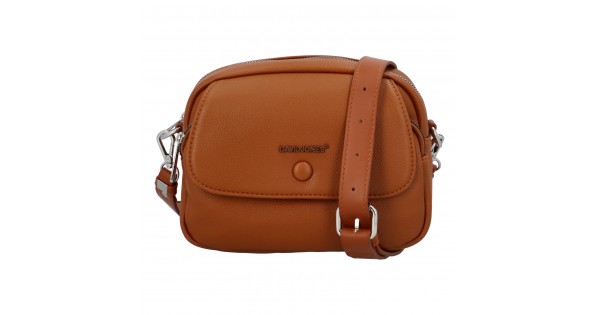 Dámska crossbody kabelka David Jones Rienta – koňak