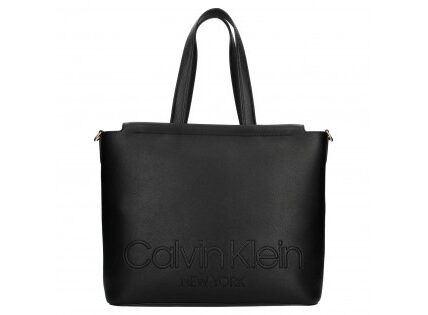 Dámska kabelka Calvin Klein Vivas – čierna