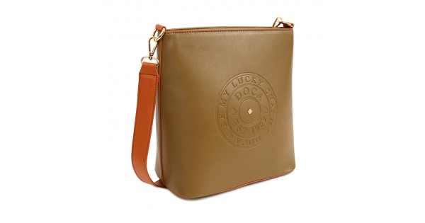 Dámska crossbody kabelka Doca 14517 – khaki