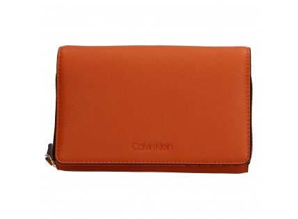 Dámska peňaženka-kabelka Calvin Klein Minies – oranžová