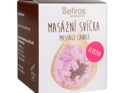 Sefiros Masážna sviečka Verbena (Massage Candle) 120 ml