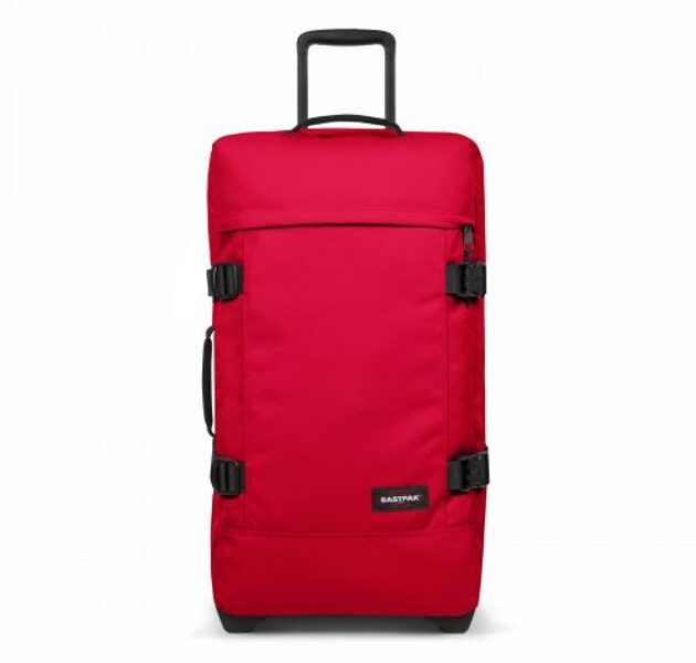 EASTPAK Cestovní taška Tranverz M Sailor Red 78 l