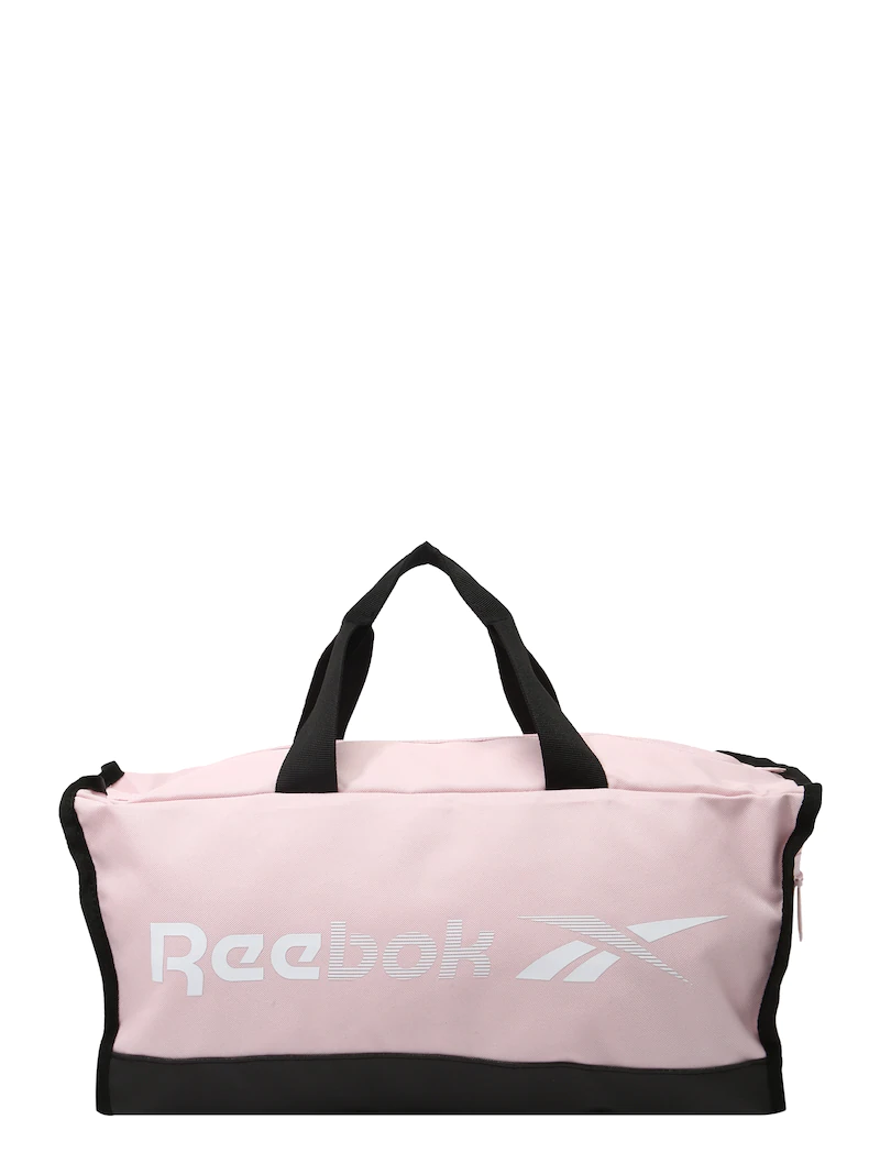 REEBOK Športová taška  ružová / čierna / biela