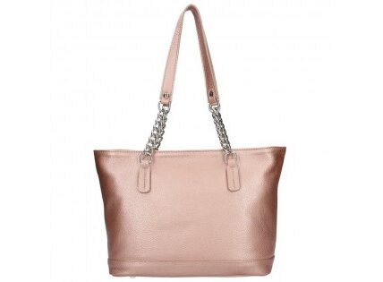 Dámská kožená kabelka Facebag Marika – růžová