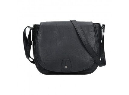 Dámska kožený kabelka Lagen Emily – čierna